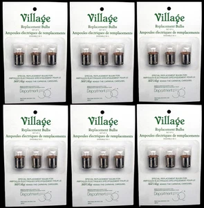 Abt. 56 Ersatzglühbirnen sechs (6) 3er Pack Karneval Karussell 52707 - Bild 1 von 9