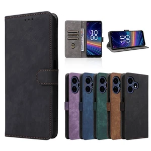 For Boost Celero 5G Plus 2024, Fashion RFID Wallet Cover Leather Card Stand Case - Picture 1 of 19