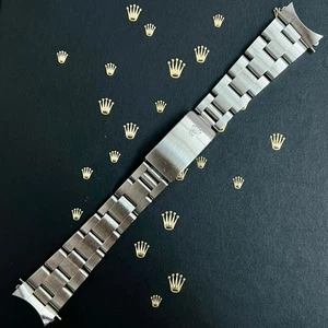 Rolex Date Mens Oyster Bracelet 78350 19mm Steel Band "557 B" Ends Ref: 15000 - Picture 1 of 10