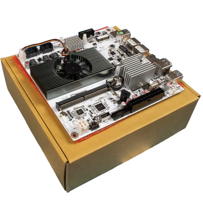 Topton N22 N150/N305/N355 Mini-ITX NAS Motherboard:8xSATA/2xM.2/2x2.5GbE/1x10GbE - Image 1 of 4