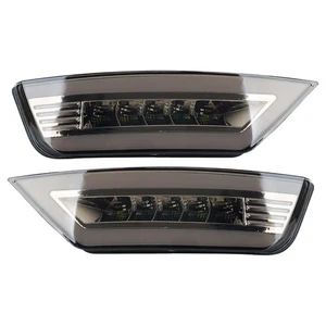 Pair LED Rear Tail Bumper Reflector Light For Ford Focus Hatchback 2009-12 2013 - Bild 1 von 15