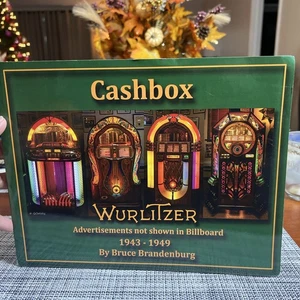 Cashbox Wurlitzer Advertisement Not Shown In Billboard 1943-1949 By Bruce  - Picture 1 of 7