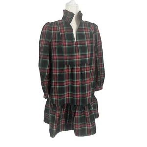 Tuckernuck Womens Highland Tartan Palmerston Dress XS Plaid Holiday Academia - Picture 1 of 8