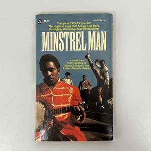 Minstrel Man Richard Shapiro 1976 Popular Library Paperback Ragtime Saga - Foto 1 di 8