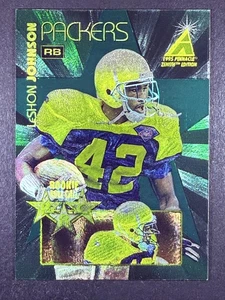 1995 Zenith #RC16 LeShon Johnson Rookie Roll Call RC /1200 SP Green Bay Packers - Picture 1 of 2