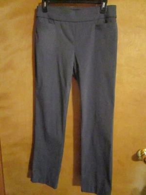 Liz Claiborne Women Gray Dress Pants 6 Petites - Image 1 of 4
