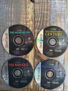 Homeschooling Lot, Art And Music Cd Rom Education Set. 4 CD’s - Picture 1 of 6