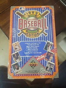 1992 Upper Deck Low Series Factory Sealed Wax Box 36 Packs Find The Ted Williams - Picture 1 of 2