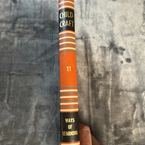 1954 CHILDCRAFT Children Books Volume 11 Ways Of Learning Hardcover Nice! - Bild 1 von 6