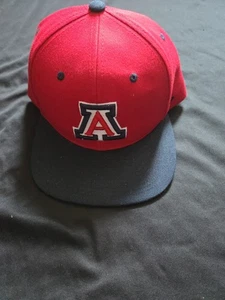 ARIZONA WILDCATS SNAPBACK HAT CAP RETRO FLAT BRIM NCAA COLLEGE UNIVERSITY - Picture 1 of 6