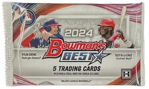 Paquete de pasatiempos de béisbol Bowman's Best 2024 - Imagen 1 de 11