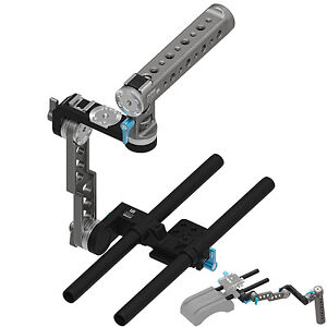 FOTGA DP500 III 3 ENG Style Top Handle C Cage Bracket & Front Grip 15mm Rod Rig