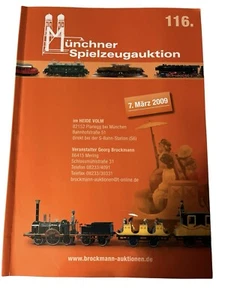 Munchner Spielzeugauktion Auction Catalgue 3/2009 in German MARKLIN Trains #116 - Picture 1 of 1
