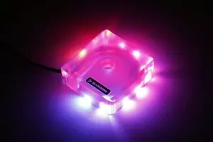 Barrow Acrylic DDC Pump Top with LRC 2.0 RGB Lighting - Picture 1 of 6
