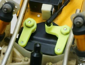 Aggiornamento HD Cuscinetto Steering Rack - Team Associated RC10 Gold Pan Buggy Bellcrank - Foto 1 di 15