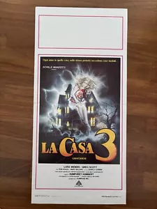 122S,LOCANDINA,LA CASA 3 GHOSTHOUSE Umberto Lenzi WENDEL Joe D'Amato 1988 HORROR - Foto 1 di 1