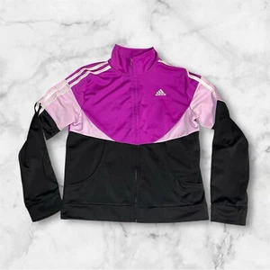 Adidas Full Zip Track Kids Jacket - Picture 1 of 3