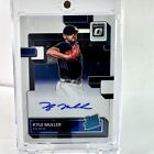 Kyle Muller ROOKIE ON CARD AUTO 2022 Donruss Optic Baseball Stars Braves - B168