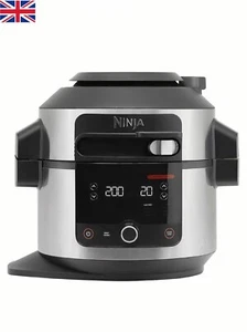 Ninja Foodi 11-in-1 SmartLid Multi Cooker 6L OL550UK air fryer(PLS, SEE DETAILS) - Picture 1 of 11