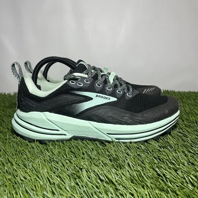 Brooks Cascadia 16 Mujer 9 Zapatos Correr Trail Gris Verde Cojín 1203631B049 Foto 1 de 4