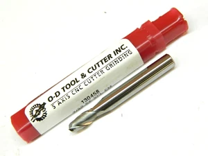 O-D WERKZEUG & FRÄSER 130458 7/32" Vollhartmetall 2 Flöten Zentrierfräser Schaftfräser - Bild 1 von 7