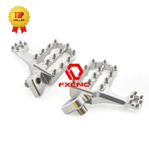 For Yamaha YZ125 YZ450F 2003-2017 Pivot Footpegs Pedals Footrests Pegs Blue CNC - Picture 1 of 11