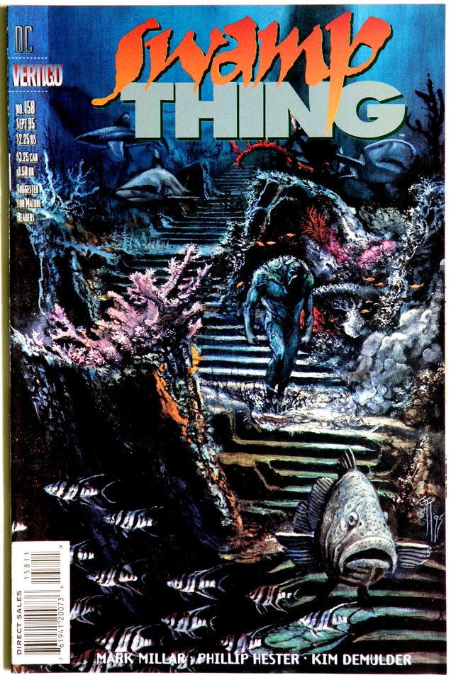 Swamp Thing #158 Vol 2 - DC Comics / Vertigo - Mark Millar - Phil Hester - Image 1 of 1