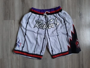 Pantalones Cortos de Baloncesto Toronto Raptors Just Don 1998/1999 Retro Talla L - Imagen 1 de 9
