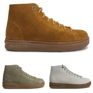 Birkenstock Unisex Trainers Bend Mid Decon Lace Up High-Top Nubuck Leather - Picture 1 of 13