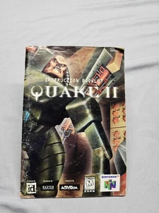 Quake II 2 N64 Nintendo 64 nur Anleitung ~ Instruction Booklet Activision selten - Bild 1 von 5