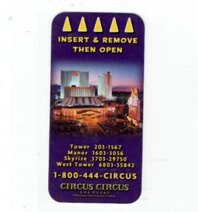 Circus Circus Room KEY LAS VEGAS Casino Hotel - Thin Older Style - Property View