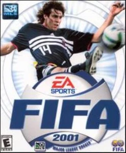FIFA Soccer 2001 PC CD professional ball kicking pro football sports goal game! - Afbeelding 1 van 1