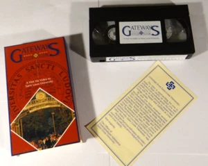 Gateways A Visit Via Video to Saint Louis University - VHS with insert VG-EX HTF - Picture 1 of 4