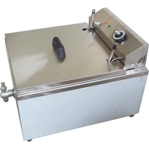 INTBUYING 110V embudo freidora profunda freidora de pasteles anillo de molde redondo forma consistente - Imagen 1 de 10