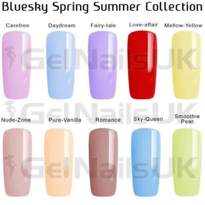 Bluesky Gel Polish SUMMER SPRING COLLECTION 2018 UV LED Soak Off Nail 10ml - Picture 1 of 19