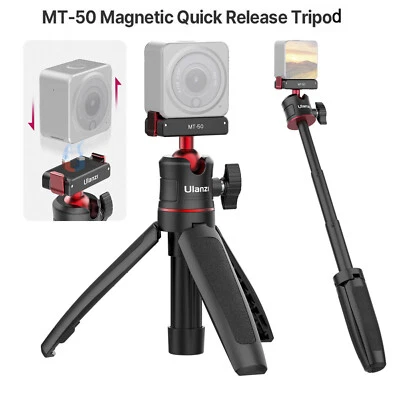 Ulanzi MT-50 Mini Palo Selfie Soporte de Trípode Magnético para DJI Osmo Action 4 3 2