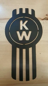 KENWORTH logo metal wall art plasma cut decor mancave truck gift idea - Picture 1 of 1