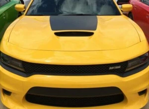 Hood Stripe Fits: 2015 - 2023 Dodge Charger rt srt sxt Hellcat Graphic Decal - Picture 1 of 3