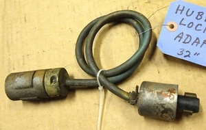 10A Electric Plug Hubbell Twist Lock Male to 115v Female adapter Turn Pull 480v - Picture 1 of 4