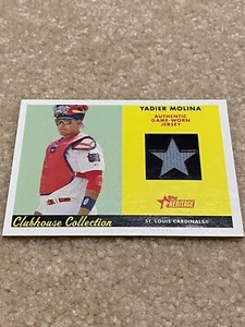 Yadier Molina & Ivan Rodriguez Authentic Game-Worn Jersey Cards 2007 - Bild 1 von 4
