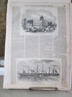 Vintage Print,Great Easter Under Weight,Ballous,C1858,Marine