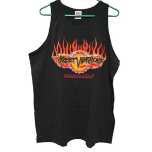 Vintage Harley-Davidson Street Vibrations Flame Tank Top. Y2K. XL - Picture 1 of 5