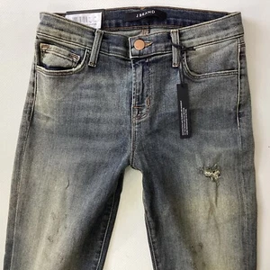 BNWT Ladies J Brand Skinny Mid Rise Vintage Wash Blue Jeans Uk 6 W25 L32 (474H) - Picture 1 of 9