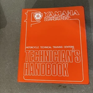 Vintage Yamaha Motorcycle Technical Training Technicians Handbook Illustrations - Picture 1 of 24
