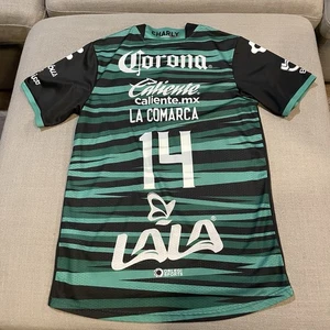 Camiseta para hombre Charly Santos Laguna Away verde-negro talla mediana - Imagen 1 de 16