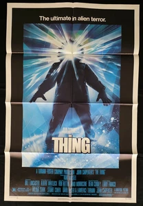 1982 “The Thing” 27x41 folded one sheet. New studio style. John Carpenter horror - Picture 1 of 1