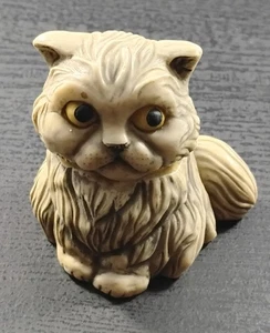 Pot Bellys Harmony Kingdom DARLA graue Katze mit Fischgräten im Bauch 2" Figur - Bild 1 von 9