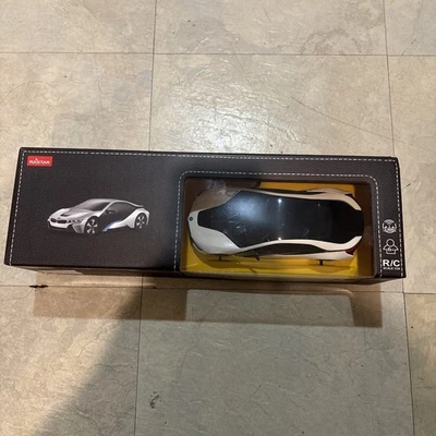 Rastar BMW i8 1:24 RC Remote Control Car White - Image 1 of 4