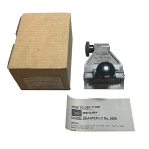 NOS Vintage SEARS Craftsman Wood Working Chisel Sharpener 9-6669 USA - Picture 1 of 10