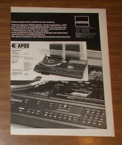 Rara Pubblicità SHARP SG-500H Automatic Stereo Music Center Impianto Compatto 1978 - Foto 1 di 1